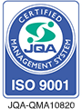 ISO 9001［登録証番号：JQA-QMA10820］